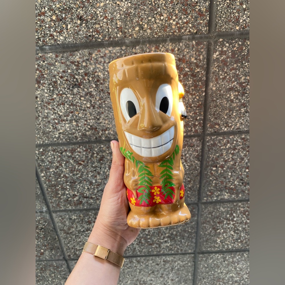 Tiki’s Grill & Bar Waikiki Classic Kipa Hawaii Tiki Mug Cup Limited Edition